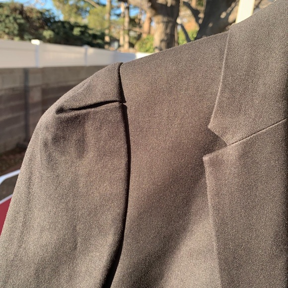 J. Crew black one button blazer puffy sleeves size 0 - Picture 5 of 15